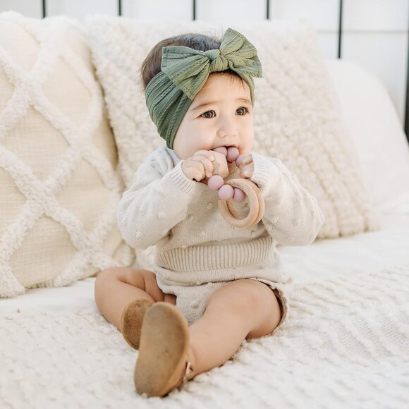 Soft & Stretchy 12-Pack Baby Hair Accessories – Perfect for Newborns & Toddlers - Picture 5 of 7